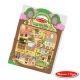 美國瑪莉莎 Melissa & Doug 可重複貼泡泡貼紙遊戲書 - 可愛花栗鼠樹屋 product thumbnail 1