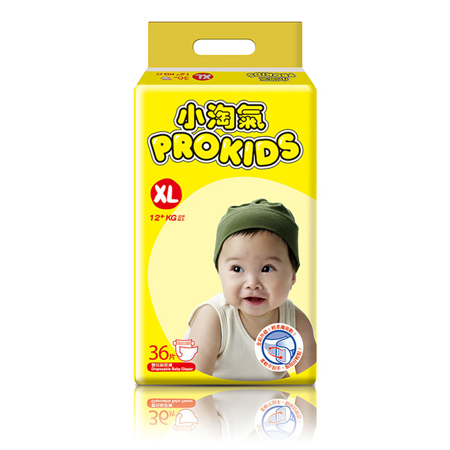 [限時搶購]Prokids小淘氣透氣乾爽嬰兒紙尿褲x6包/箱(尺寸可選)