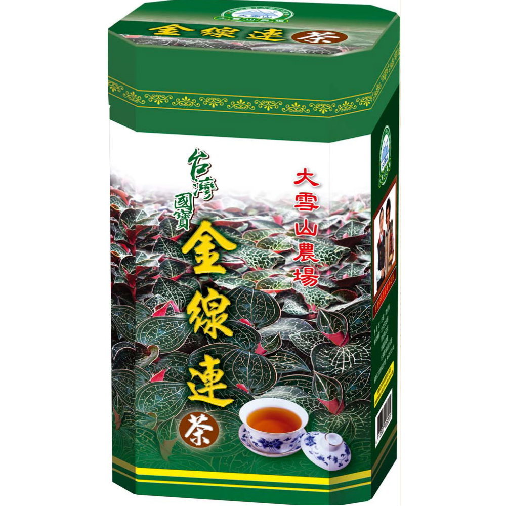 大雪山農場 金線蓮茶(30包x3瓶)