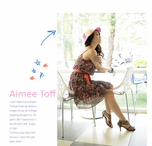 【Aimee Toff】精緻紗蕾牡丹春貌遮陽帽(桃)