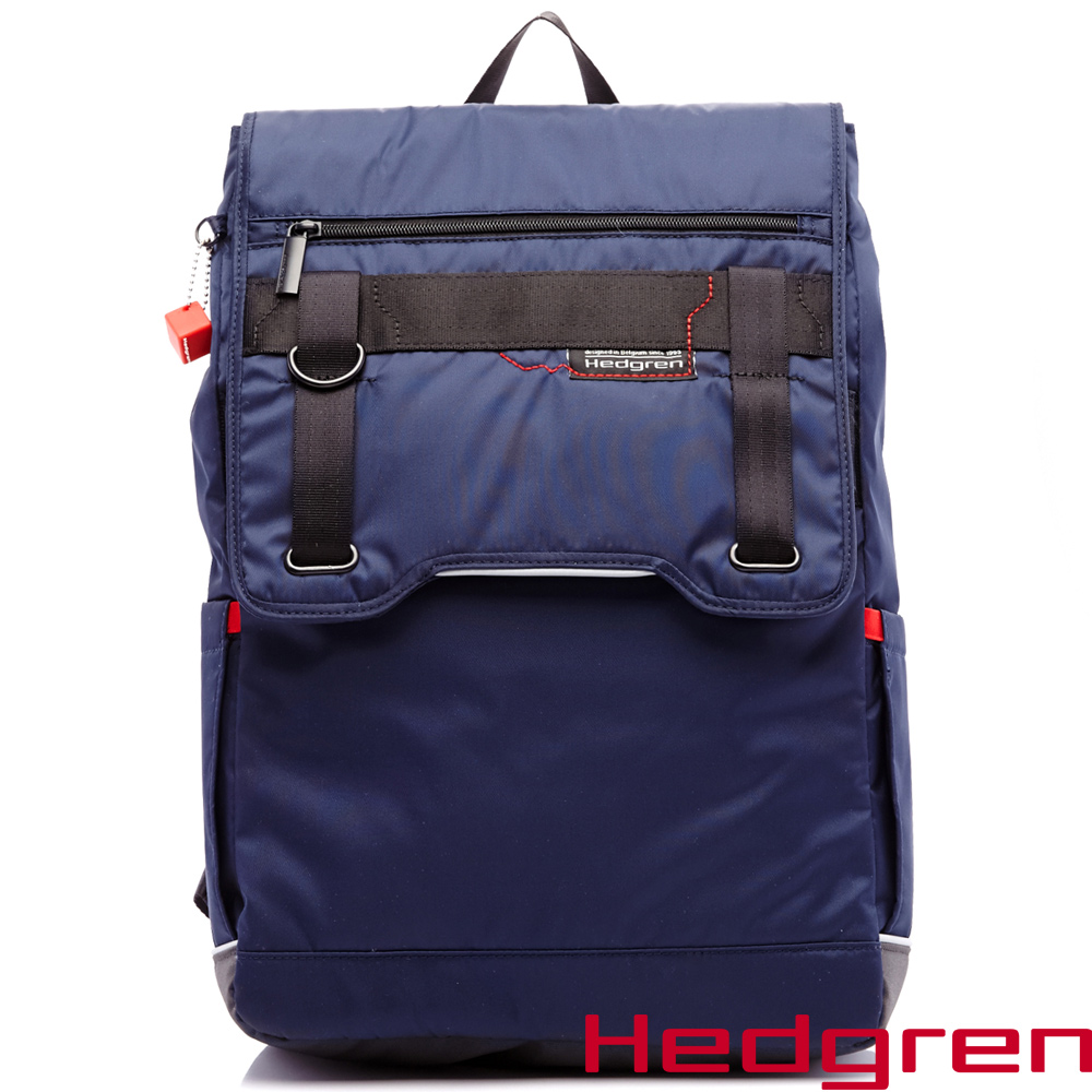 HEDGREN HNW -New Way 摩登商務系列-方型後背包-靛藍色