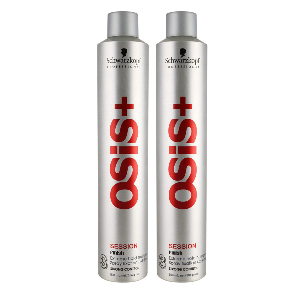 *Schwarzkopf施華蔻 OSiS+黑炫風特強定型霧300mlx2入