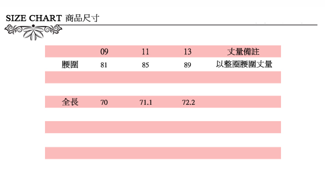 ICHE 衣哲 輕時尚印花膝下百搭造型長圓裙