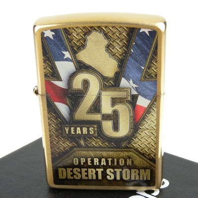 【ZIPPO】美系~Operation Desert Storm-沙漠風暴25週年紀念