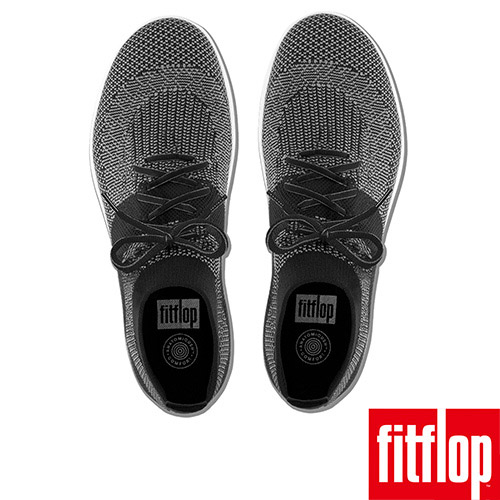 FitFlop TM-UBERKNIT TM SLIP-ON HIGH黑/炭灰