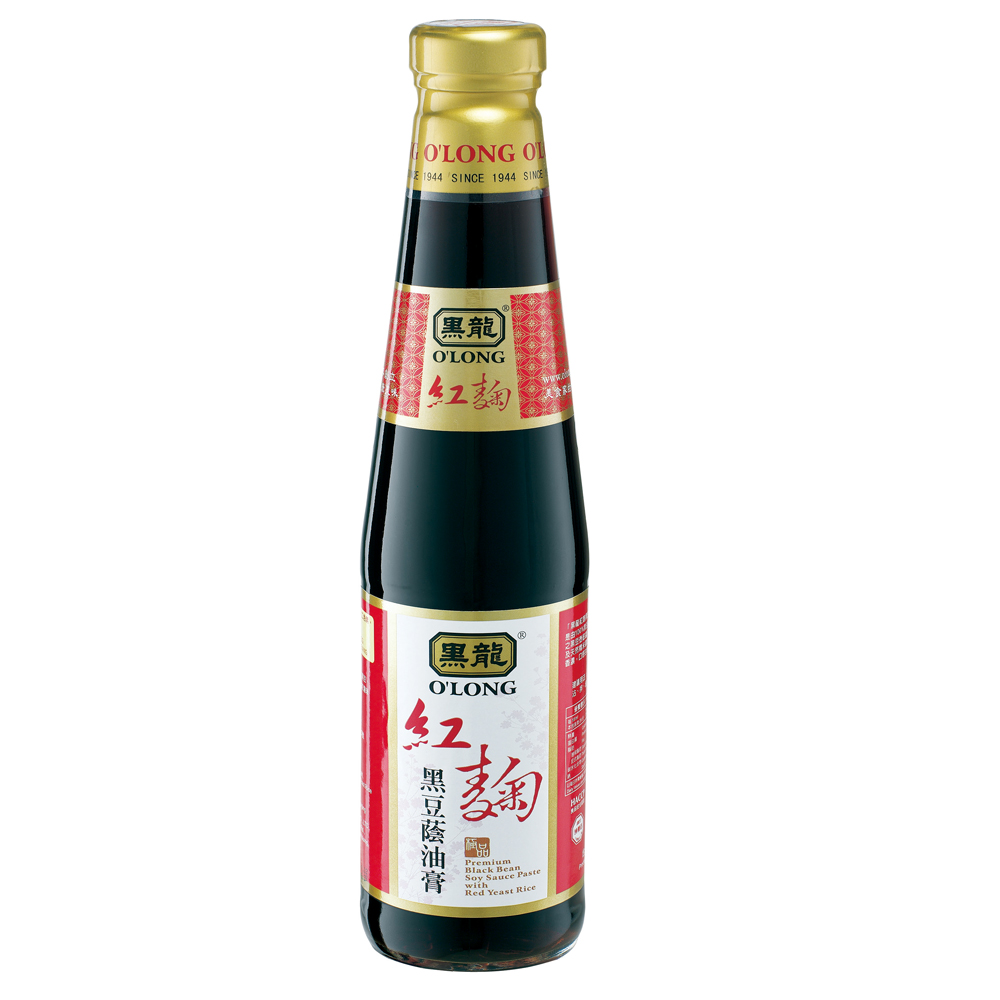 黑龍 紅麴黑豆蔭油膏(400ml)