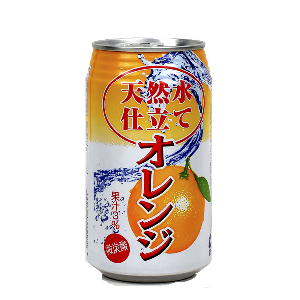 日本Sunray 九州橘子汽水(350ml)