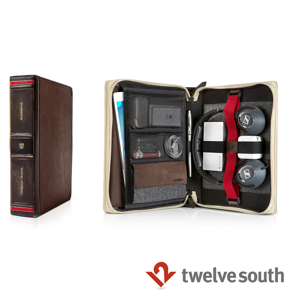 Twelve South BookBook Travel Journal 復古旅行收納包