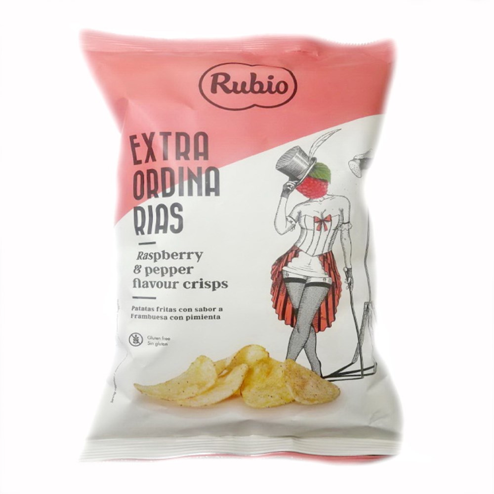 Rubio 五星級非凡洋芋片-蔓越莓胡椒風味(110g)