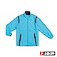 SASAKI 夜間反光防潑水功能平織運動夾克(雙面穿)-男-鮮藍/黑 product thumbnail 1