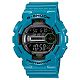 G-SHOCK 新進化感官超亮眼LED休閒錶(GD-110-2)-黑x亮藍/51.2mm product thumbnail 1