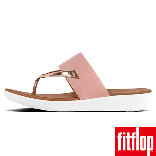 FitFlop DELTA TOE-THONG SANDALS 粉/金