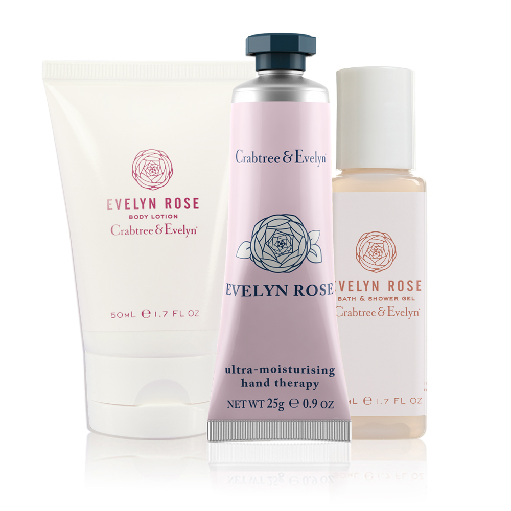 Crabtree & Evelyn 瑰珀翠 炫金愛芙蓉 Mini體驗組