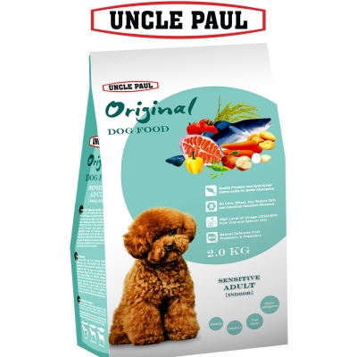 UNCLE PAUL 保羅叔叔田園生機狗食 2kg 低敏成犬 室內犬