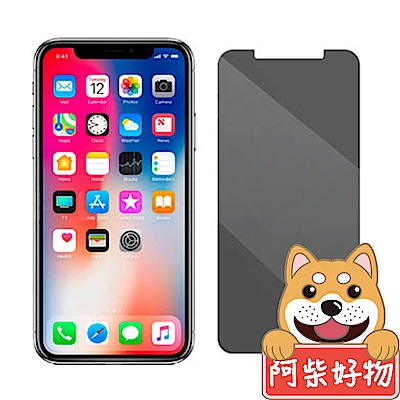 阿柴好物 Apple iPhone X 防窺鋼化玻璃保護貼