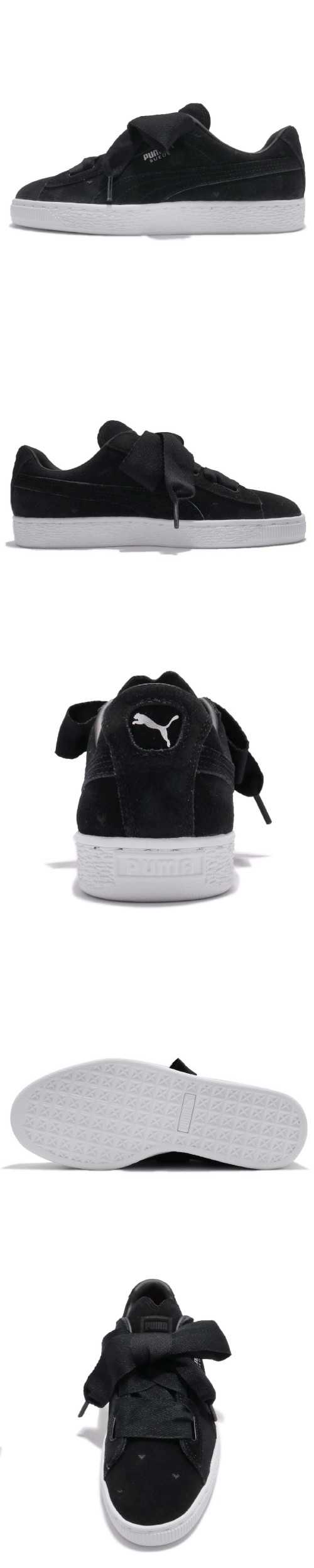 Puma 休閒鞋 Suede Heart JR 女鞋