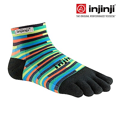 【injinji】RUN輕量吸排五趾短襪