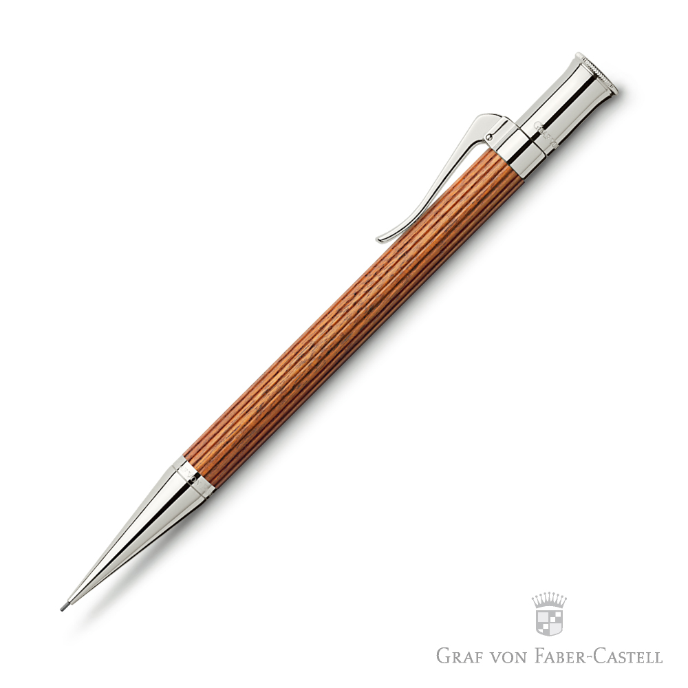 GRAF VON FABER-CASTELL 經典系列鍍白金巴西蘇木自動鉛筆