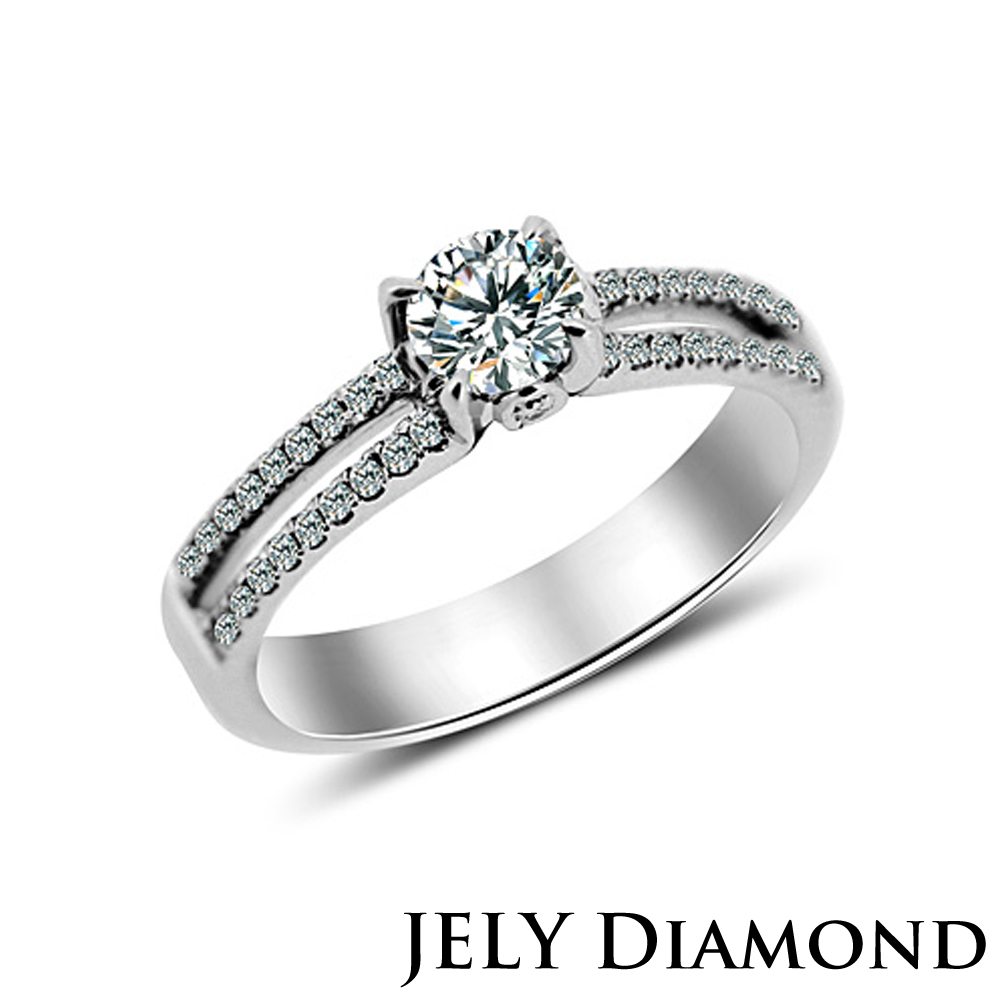 【JELY】美夢成真 0.30ct H&A八心八箭完美車工鑽戒