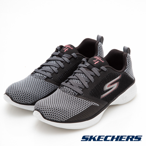 SKECHERS (女) 健走系列 GO WALK 4 - 14930BKPK