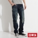EDWIN 加大碼E-FUNCTION窄直筒牛仔褲-男-中古藍 product thumbnail 1