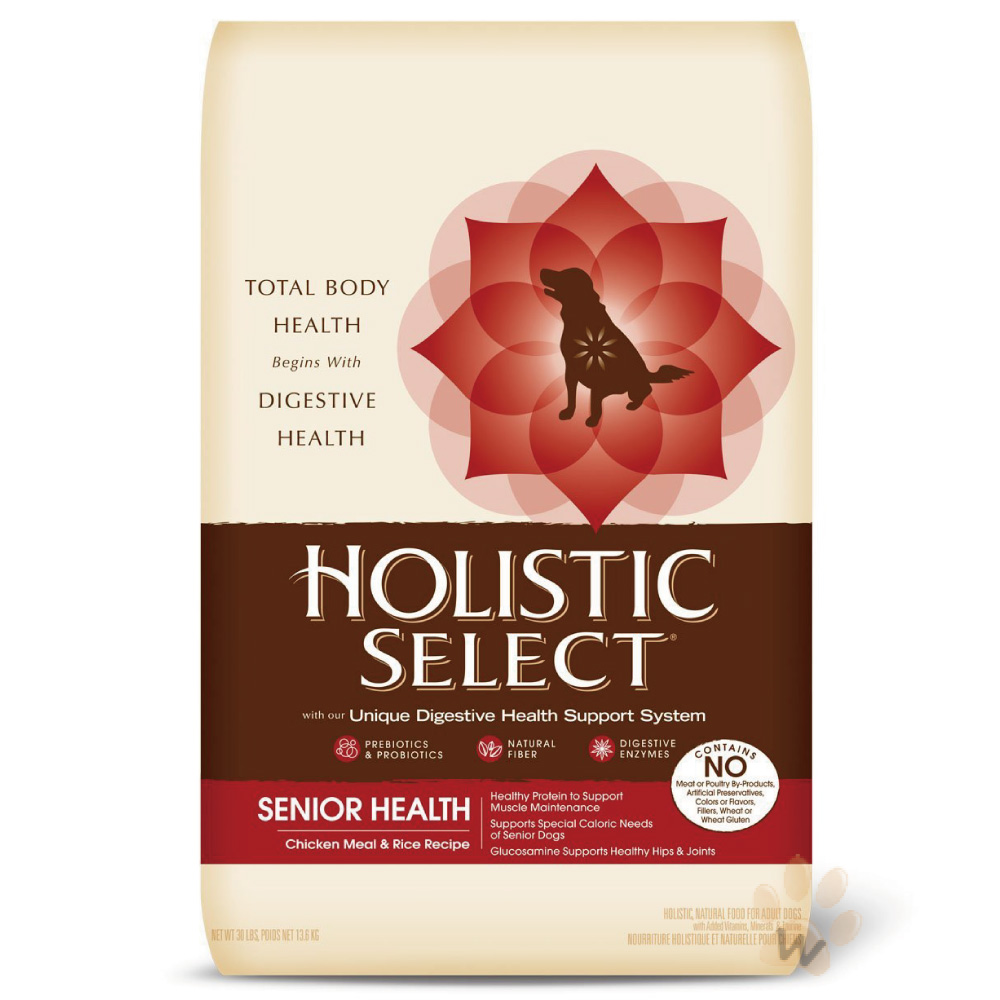 Holistic Select活力滋-高齡犬 雞肉養生長壽配方30磅