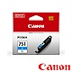 Canon CLI-751XL C 原廠藍色高容量XL墨水匣 product thumbnail 1