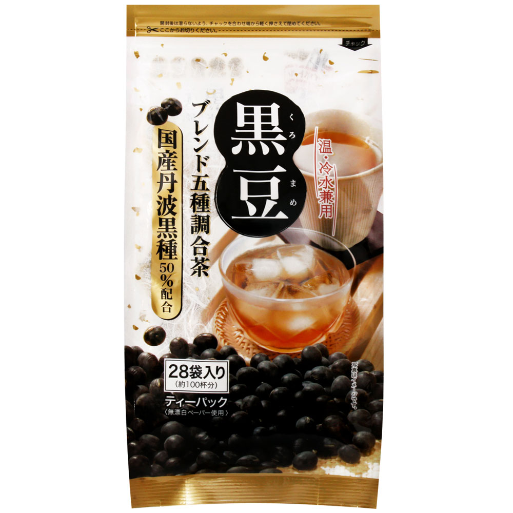 京都茶農業協同組合 調和黑豆茶(5gx28袋)