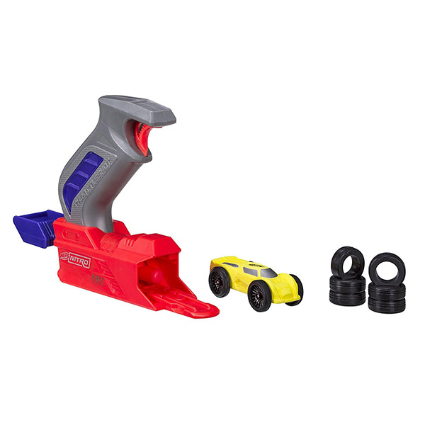 孩之寶Hasbro NERF系列 兒童射擊玩具 極限射速賽車基本發射組 三色隨機出貨