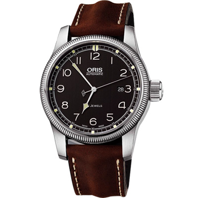 Oris 1932 國際旅遊挑戰賽限量機械套錶-黑/44mm