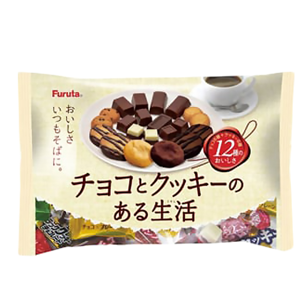 (即期品)Furuta古田 總匯巧克力&餅乾 (168g)