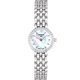 TISSOT 天梭 官方授權 T-Trend Lovely 珍珠貝真鑽女錶-銀/19.5mm product thumbnail 1