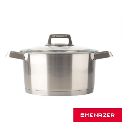 Omehrzer-歐梅樂不鏽鋼湯鍋附蓋24cm