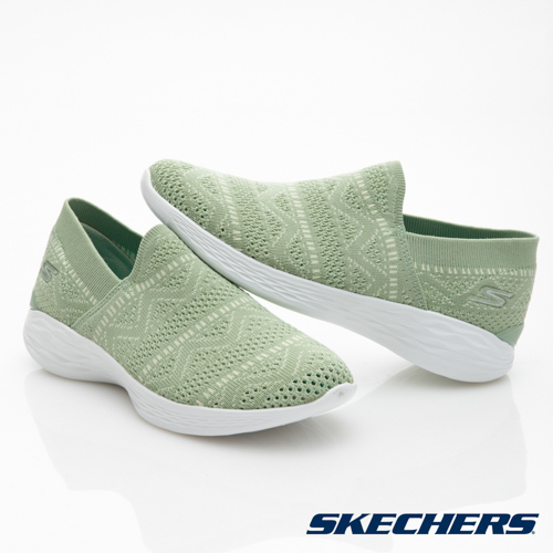 SKECHERS (女) 健走系列 YOU - 14973GRN