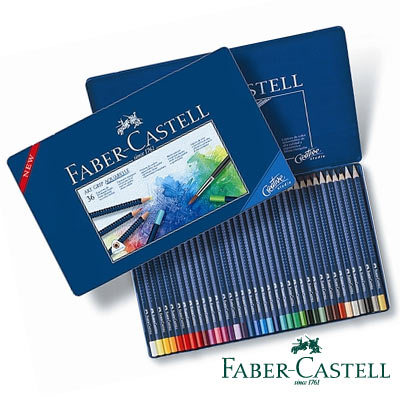 Faber-Castell 創意工坊水彩色鉛筆36色