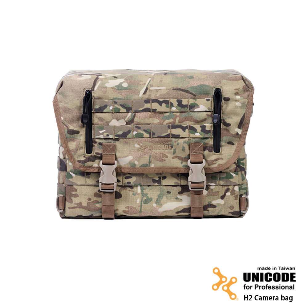 UNICODE H2 Camera Bag 軍事攝影包 基本款-多地型迷彩