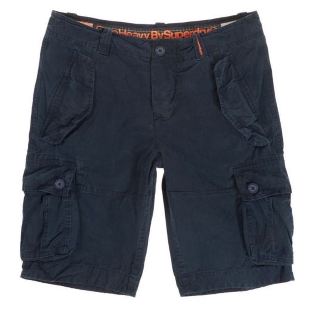 SUPERDRY 極度乾燥 短褲  藍色 382