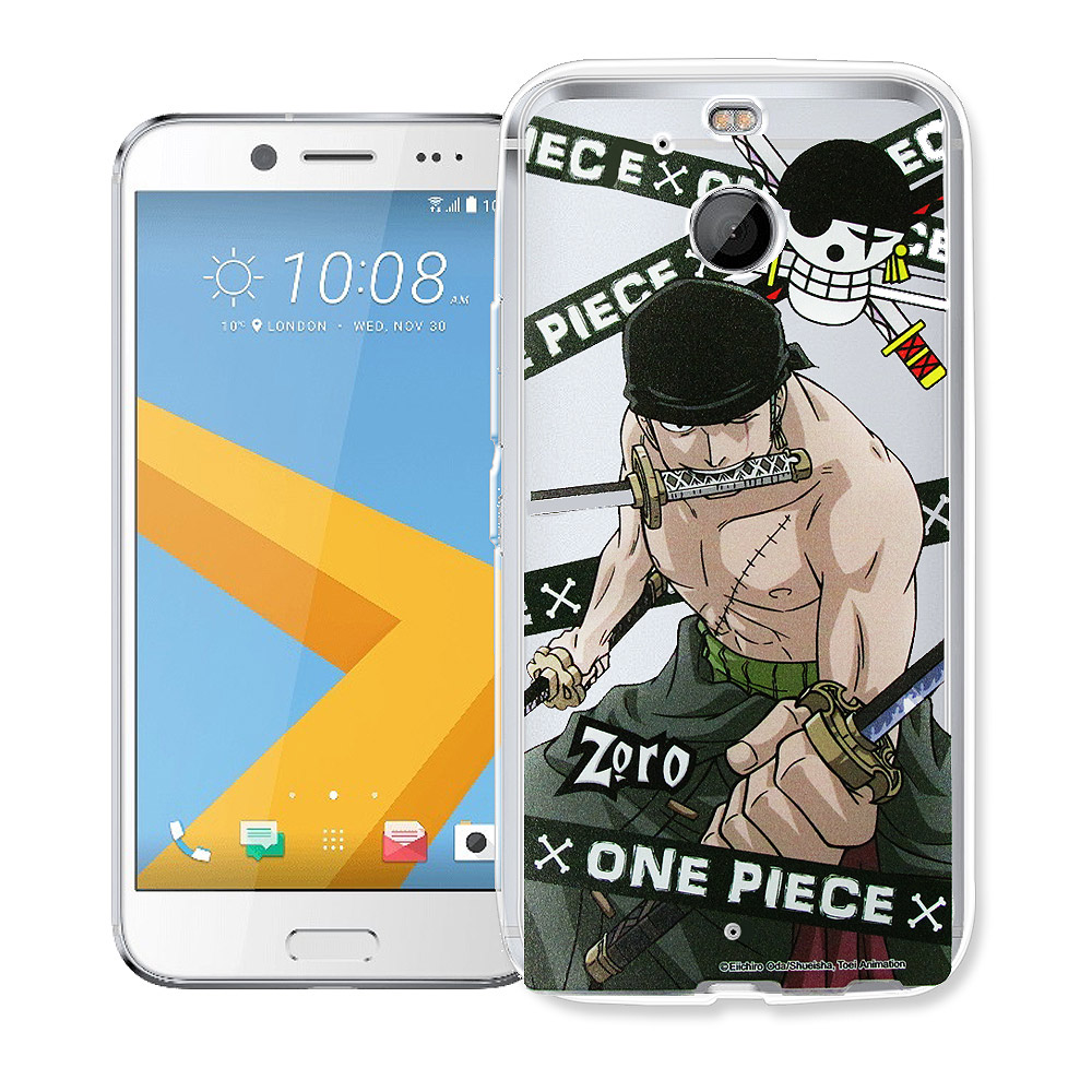 航海王 HTC 10 evo 5.5吋 透明軟式手機殼(封鎖索隆)