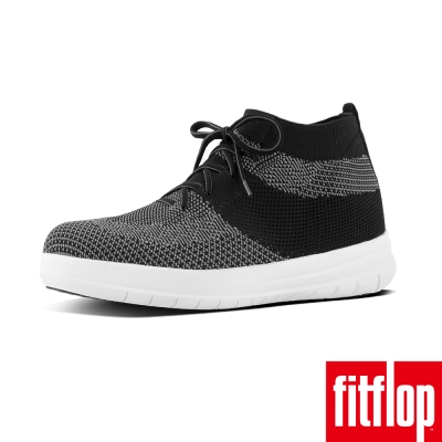 FitFlop TM-UBERKNIT TM SLIP-ON HIGH黑/炭灰