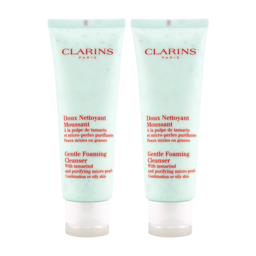 CLARINS克蘭詩 羅望子潔顏泡泡(油性肌膚適用)125ml*2