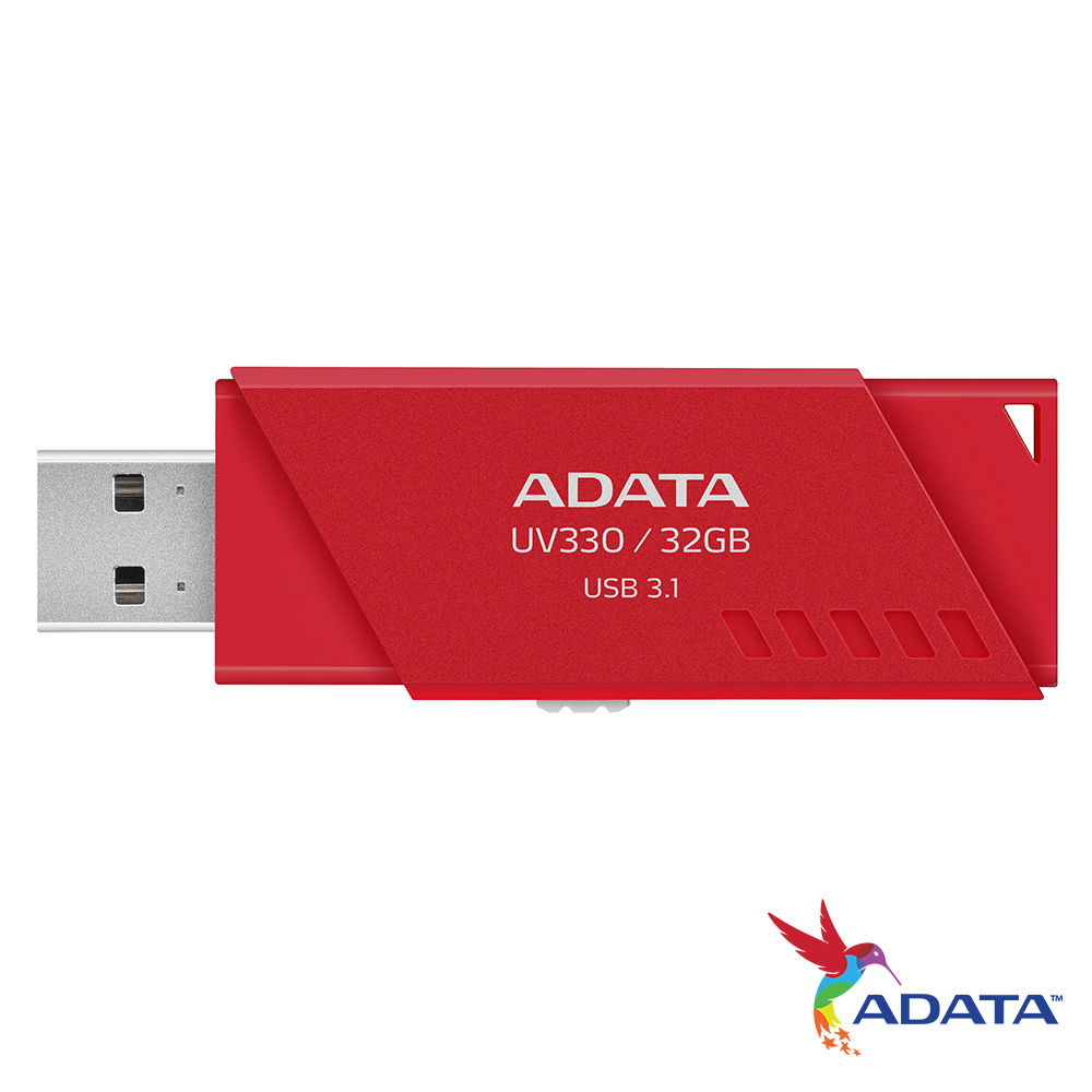 ADATA威剛 UV330 32GB USB隨身碟(紅)