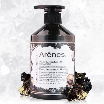 Arenes 能量黑曜石舒活洗髮露 500ml