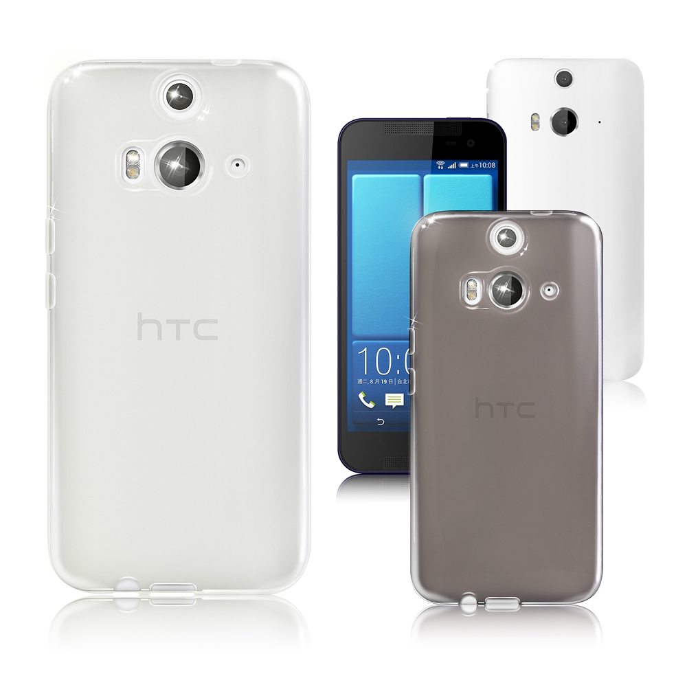 X mart HTC Butterfly 2 / 蝴蝶2 水晶TPU軟質薄型保護套