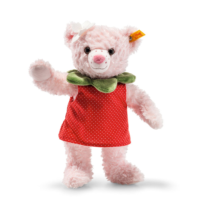 STEIFF德國金耳釦泰迪熊 - Rose Strawbeary Teddy(經典泰迪熊)