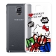 Hello Kitty Samsung Galaxy Note 4 透明軟式殼 糖果款 product thumbnail 1