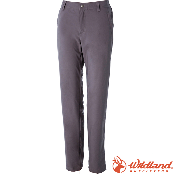 Wildland荒野 S2371-90灰色 女彈性四季款休閒長褲