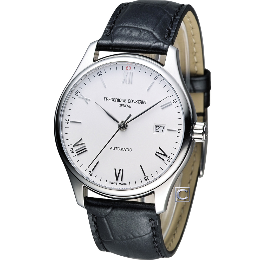 CONSTANT 康斯登 百年經典系列機械典藏腕錶-白/40mm