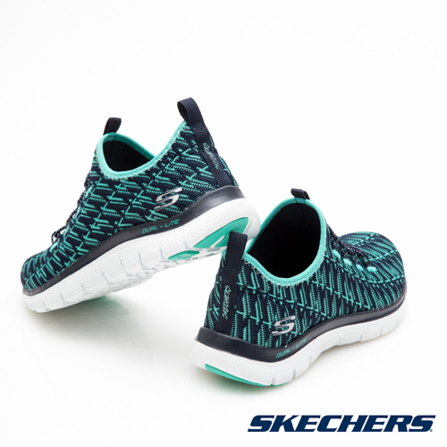 SKECHERS (女) 運動系列FLEX APPEAL 2.0-12765NVGR