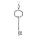 TIFFANY&Co. Twist Oval Key 旋扭鑰匙墜飾純銀項鍊 product thumbnail 1