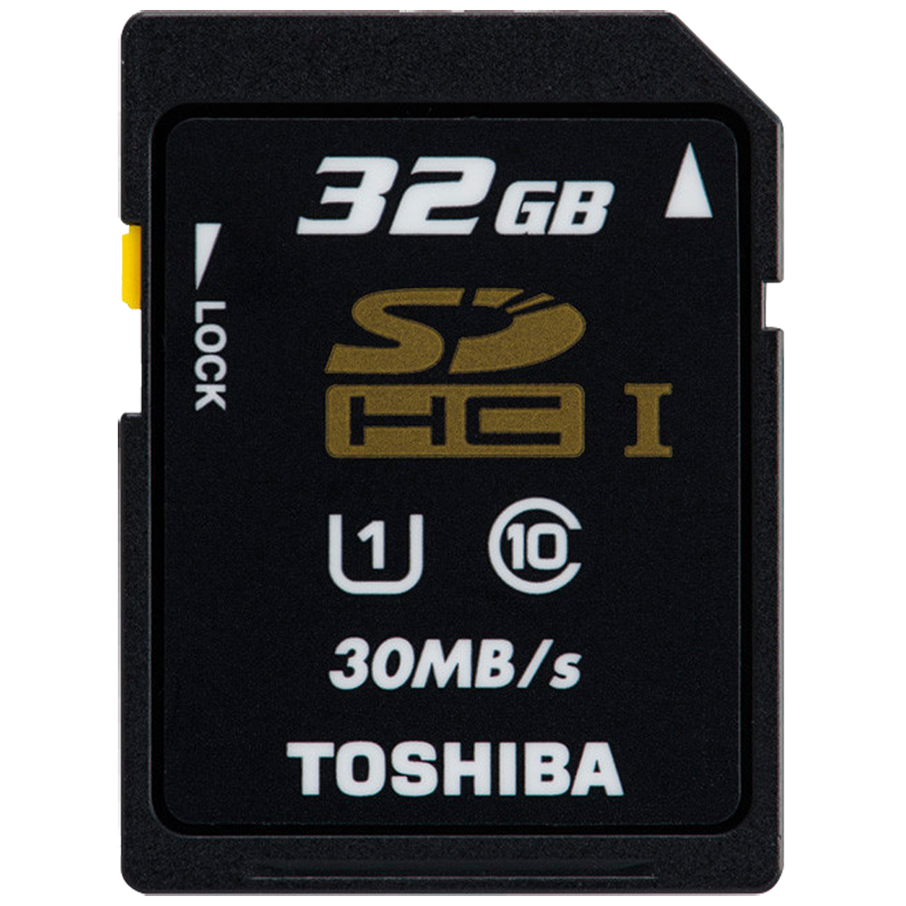 超值特賣 TOSHIBA 32GB SDHC Class10記憶卡 超值組公司貨